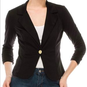 Black blazer jacket